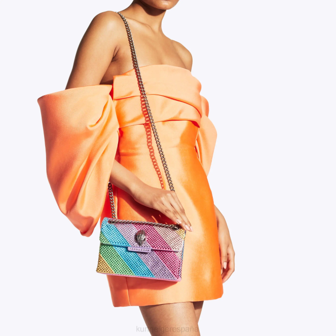 Kurt Geiger mujer Tela de Londres mini Kensington 2LPR12 | bolsas varios/otros